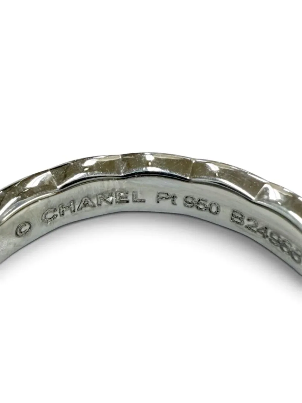 Chanel Diamond Coco Crush Ring of Platinum JP